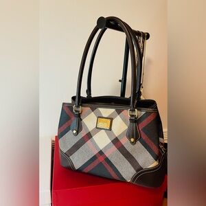 Daks Plaid Handbag